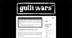 Desktop Screenshot of gulliwars.com