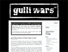 Tablet Screenshot of gulliwars.com